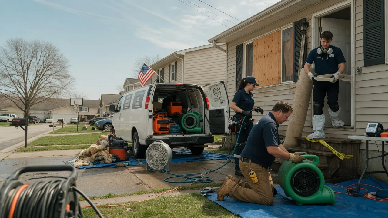 Water Damage Restoration in Richfield, PA near me